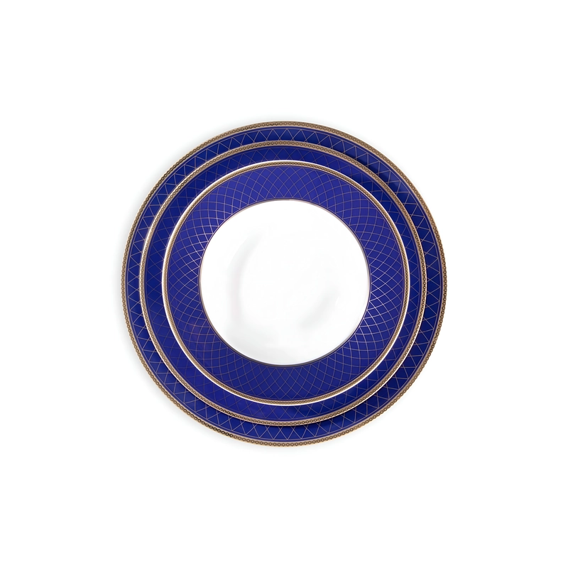 Cobalt Royal Porcelain Dinner Set 18 Pjata