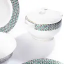 Coral Porcelain Dinner Set 18 Pjata